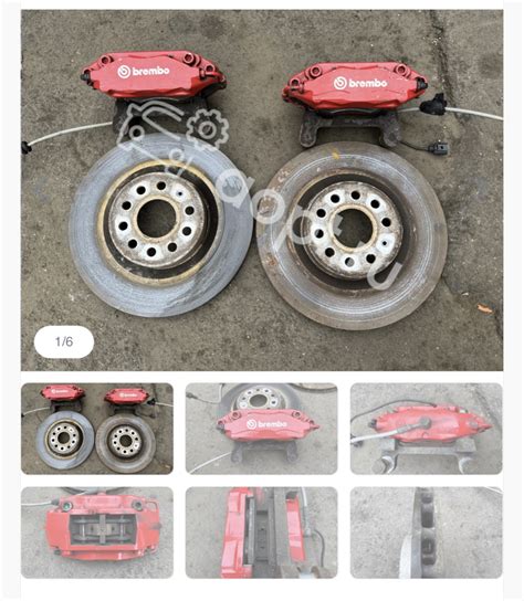 Тормоза Brembo 4pot 320х25мм на перед VAG Audi A3 Q3 TT Volkswagen