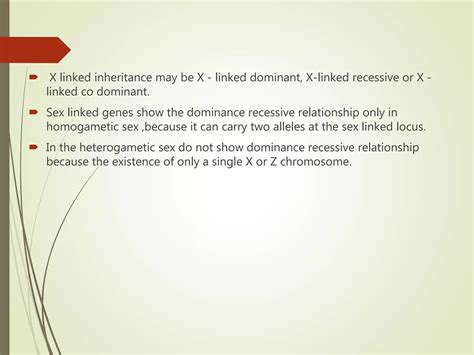 Sex Linked Sex Influenced Sex Limited Traits In Poultry Pptx