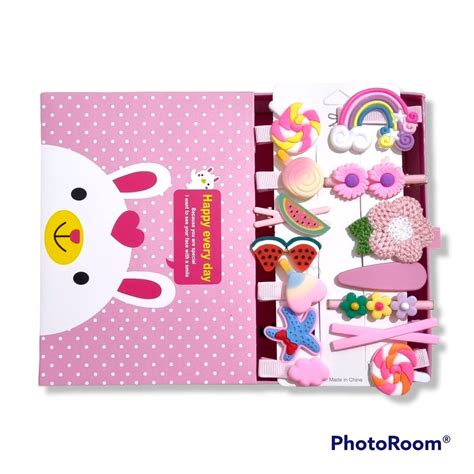 Jual Kejar Obral Ikat Rambut Anak Pita Pcs Set Gift Box Paper Bag