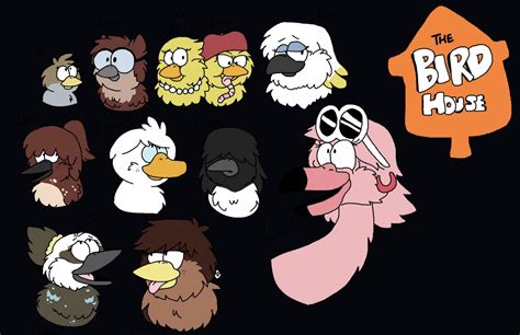 A photo of all the loud kids as birds. (Credit to Toonidae) : theloudhouse