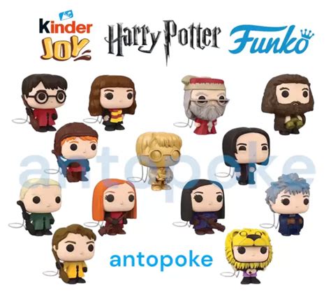 Kinder Joy Funko Pop Harry Potter Quidditch Collezione Completa