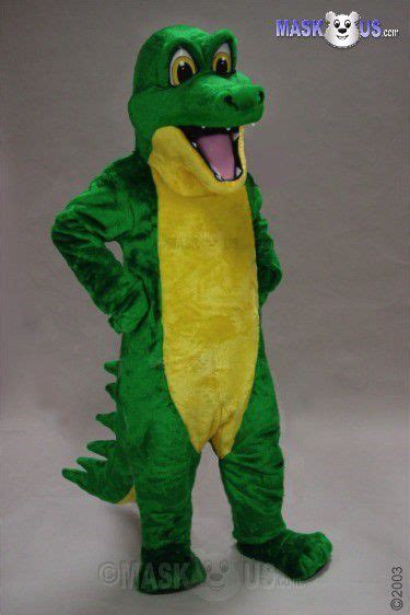 Gator, Deluxe Adult Size Alligator Mascot Costume - 46314 - MaskUS.com