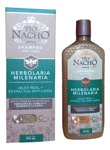 Shampoo T O Nacho Herbolaria Milenaria Jalea Real Anti Caida Cuotas