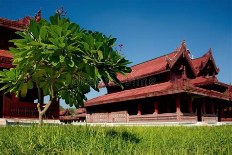 The Royal Palace of Mandalay Editorial Stock Image - Image of building, architecture: 107191469