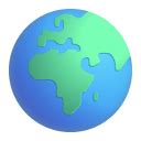 Globe Showing Europe Africa 3d Icon | FluentUI Emoji 3D Iconpack ...