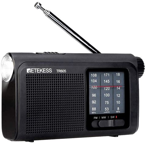 Retekess Tr Portable Radios With Best Reception Am Fm Sw Battery