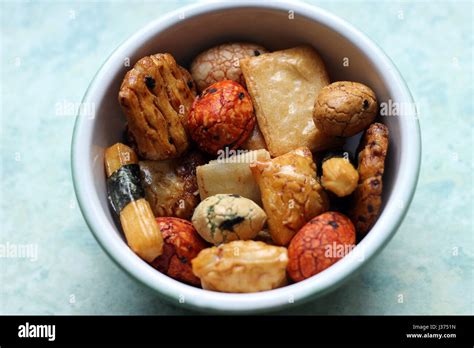 Craquelins De Riz Au Piment Banque De Photographies Et Dimages Haute