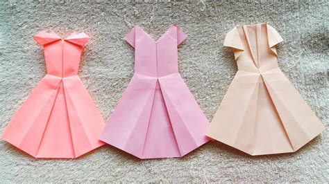 Origami Dresses The Art Of Folding And Fashion Easy Origami Tutorial