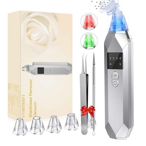 Maybeau Blackhead Remover Kit Pore Cleaner Vacuum USB Rechargeable