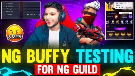 Finally ‎ng Buffy Testing For Ng Guild 📈🥵aimbot Hacker😱🤯on Nonstop Live