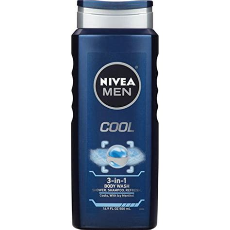 Nivea Mens Cool Body Wash Size 169z