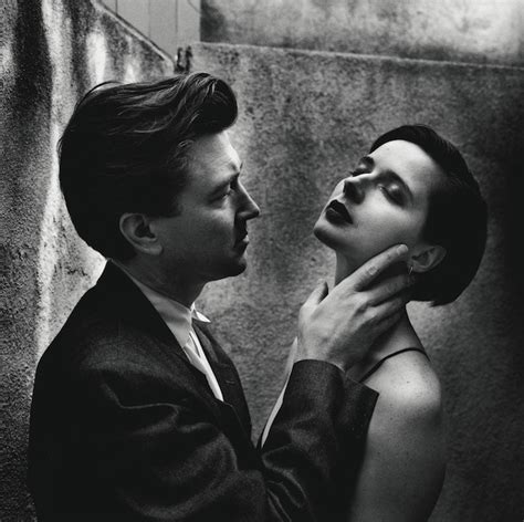 David Lynch And Isabella Rossellini Los Angeles 1988 © Foto Helmut Newton Helmut Newton