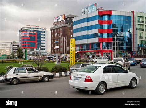 New buildings at Bole Medhane Alem Circle, Bole area, Addis Ababa ...