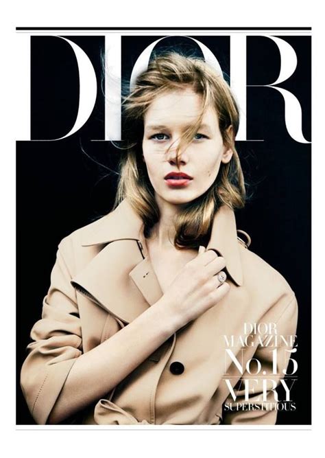 Sofia Mechetner For Dior Magazine Issue Model Agency Dior Model