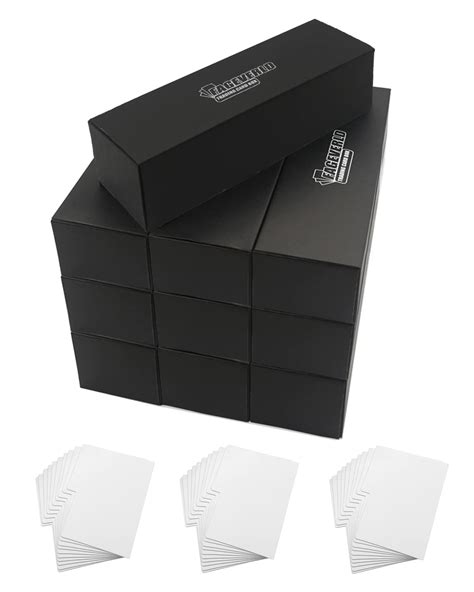 Buy Trading Card Storage Box With Dividers Count Cardboard Card