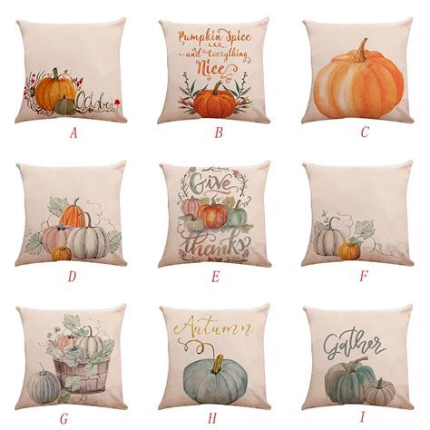 Aliexpress Buy Halloween Pumpkin Cushion Cover X Square