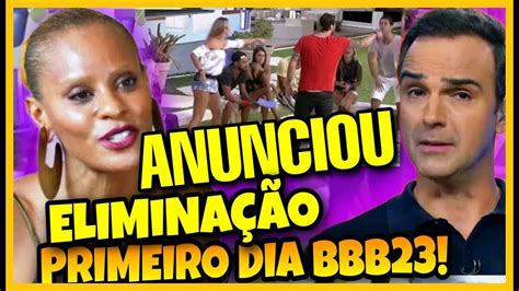 BBB 23 ELIMINAÇÃO APÓS DESCOBERTA CHOCANTE PRIMEIRO DIA RENDEU E