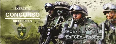 Curso Sena Concursos Do Ex Rcito Essa Espcex Ime Esfcex Essex C Militar