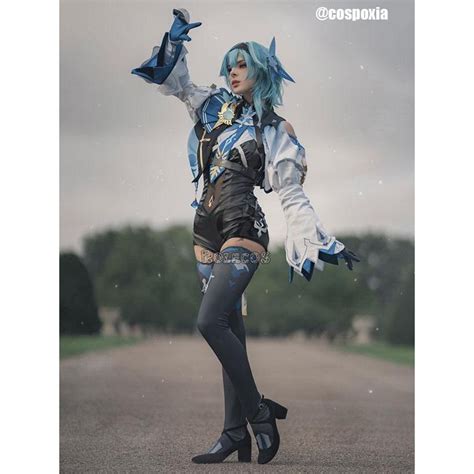 Game Genshin Impact Eula Cosplay Costume