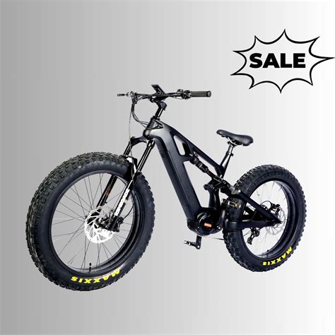 Mid Drive Bafang Motor Fat Tire Electric Bicycle With 48v 175ah