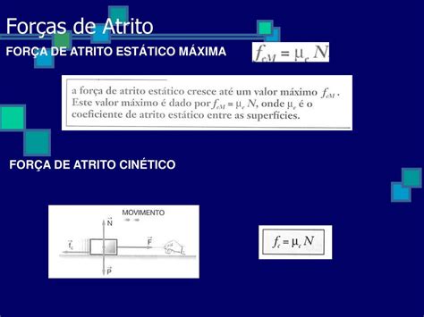 PPT Dinâmica Força e Movimento PowerPoint Presentation free download