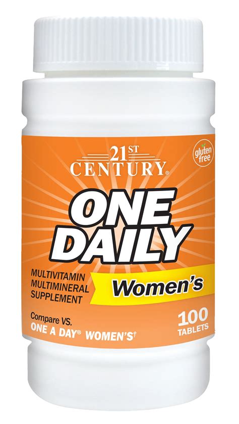 21st Century One Daily Women S 100 Tabs Walmart