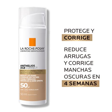 La Roche Posay Anthelios Age Correct Gel Crema Color Spf50 X 50 Ml