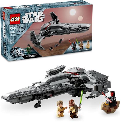 LEGO 75383 Darth Maul Sith Infiltrator 9 640 Sztuk Zabawka Budowlana