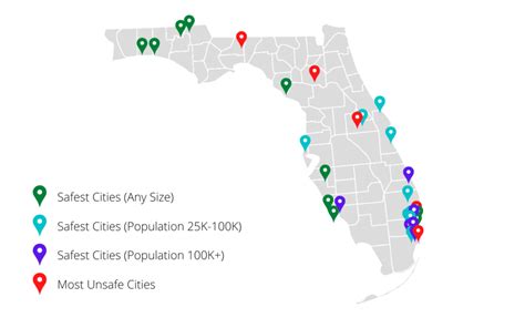 Safest Cities In Florida 2024 - Midge Susette