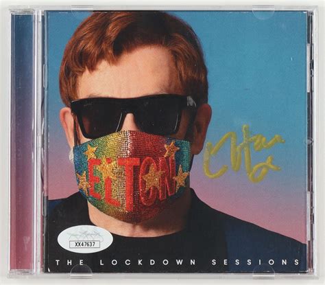 Elton John Signed The Lockdown Sessions Cd Jsa Pristine Auction