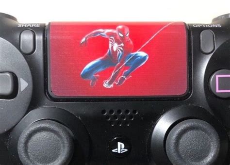 Spider Man Ps4 Controller Touchpad Vinyl Decal Sticker Ebay