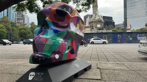 chilango Mexicráneos invaden Paseo de la Reforma así se ve la expo