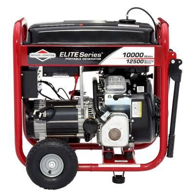 Briggs Stratton Elite Series 10 000 Watt Gasoline Powered Portable