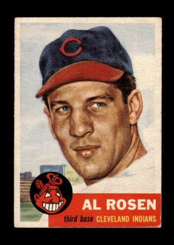 Topps Set Break Al Rosen Vg Vgex Gmcards Ebay