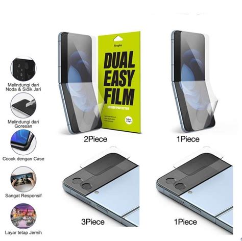 Promo Ringke Galaxy Z Flip Screen Protector Cover Display Layar