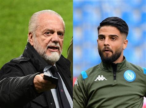 Napoli De Laurentiis Sul Futuro Di Insigne Dedice Lui Se Vuole