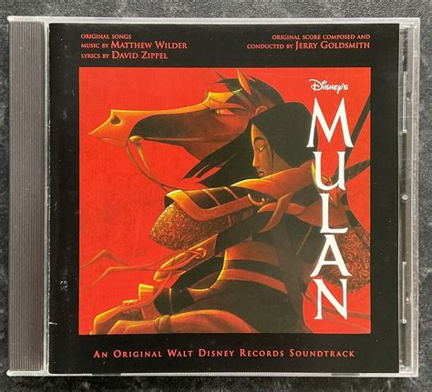 Mulan Soundtrack Cd Jerry Goldsmith Ebay