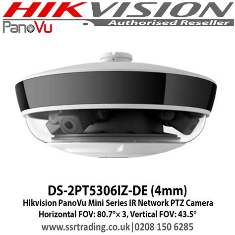 Hikvision DS 2PT3306IZ DE3 PanoVu Mini Series IR Network PTZ Camera