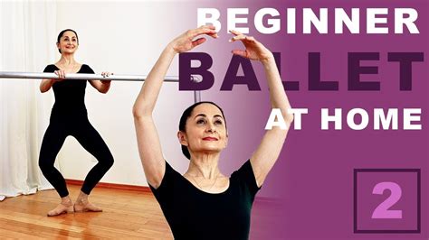 Easy Beginner Ballet Barre Class At Home Ballet For Adults Nataliya