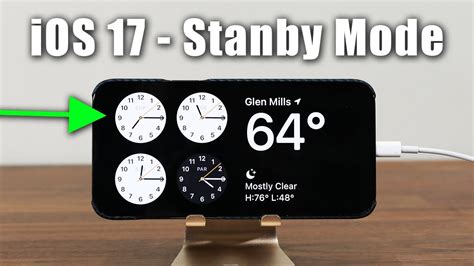 IOS 17 Powerful New STANDBY MODE Feature For All IPhones YouTube