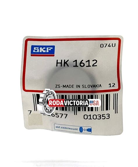 SKF HK1612 DRAWN CUP NEEDLE ROLLER BEARING OPEN ENDED 16x22x12mm ...