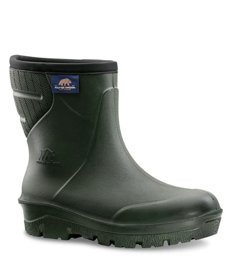 Полиуретановые сапоги Polyver Classic Winter Low укороченные