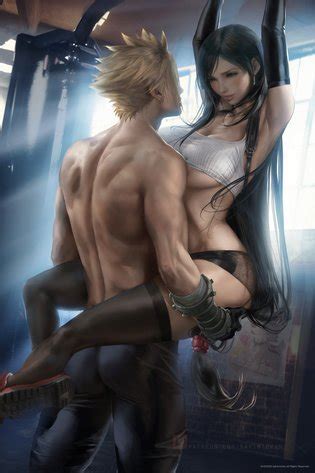 Tifa And Aerith Final Fantasy Luscious Hentai Manga Porn