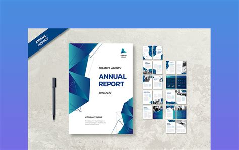 20 Best Free Annual Report Cover Design Templates 2022