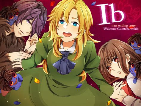 Blonde Hair Gary Ib Ib Ib Ib Mary Ib Torotororirin Konachan Konachan Anime