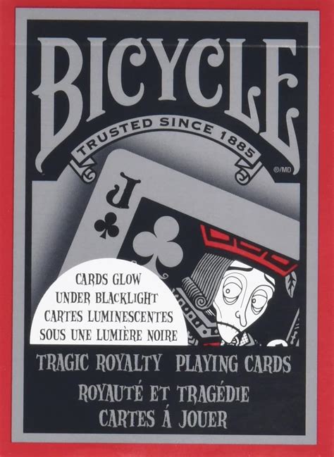 2 Decks Tragic Royalty Bicycle Playing Cards Toys And Games