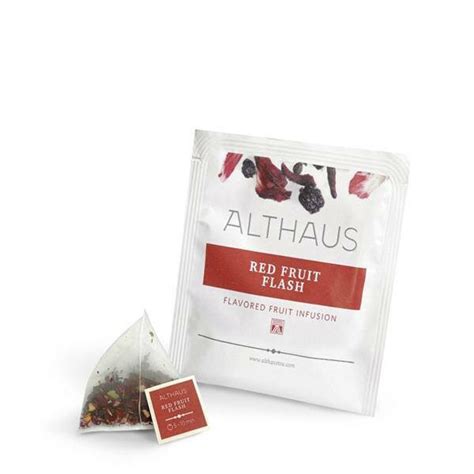 Althaus Red Fruit Flash Fruit Berry Pyra Pack 15 пак х 2 75г чай