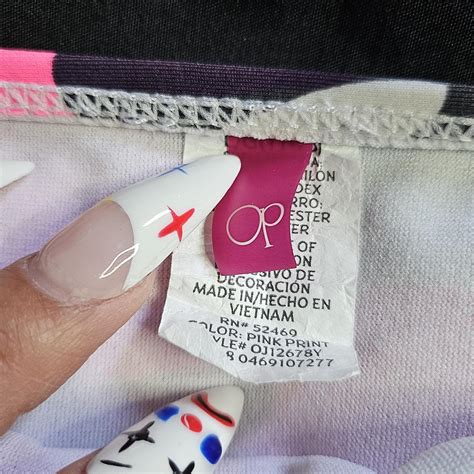 Op Pink Camo Bikini Set Depop