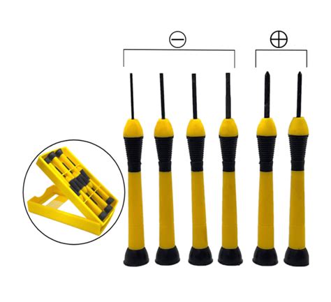 Precision Screwdriver Set 6pcs Abt1163