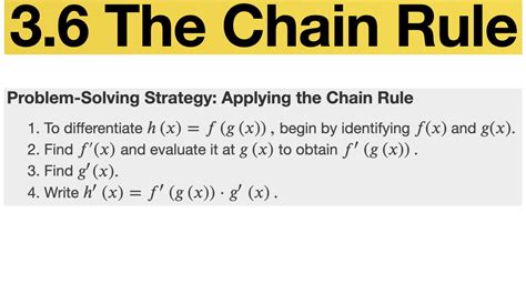 36 The Chain Rule Calculus 1 Mat 301 1800